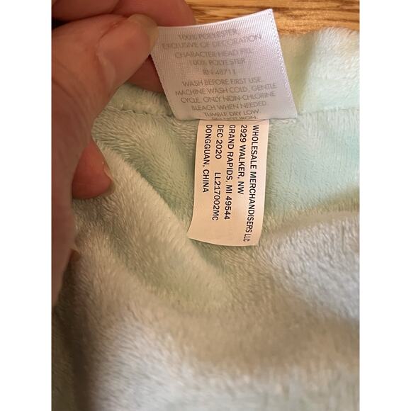 Lullaby Lane Hedgehog Bear Lovey Security Blanket Baby Plush Toy Rattle 11.5” - Picture 5 of 5